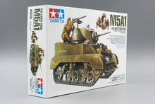 Tamiya M5A1 US LIGHT TANK W 4 FIGURES (35313) - Wild Willy