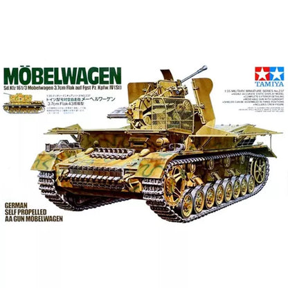 Tamiya Military Miniature Series No.35237 - 1/35 - Mobelwagen Self Propelled AA Gun - Wild Willy