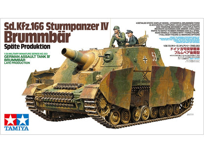 TAMIYA 1/35 Military Miniature Series No.353 - GERMAN ASSAULT TANK IV BRUMMBAR LATE PRODUCTION - Wild Willy