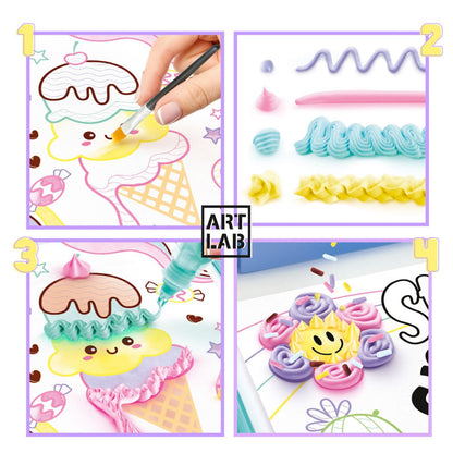 Canal Toys Art Lab Fluffy Paint Studio with 3D Effects - Wild Willy