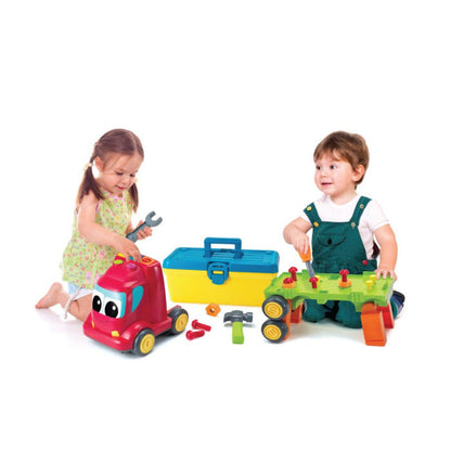 INFANTINO 3-in-1 Busy Builder Fun Sounds Truck