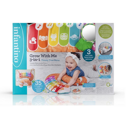 INFANTINO Grow With Me 3-in-1 Tummy Time Piano