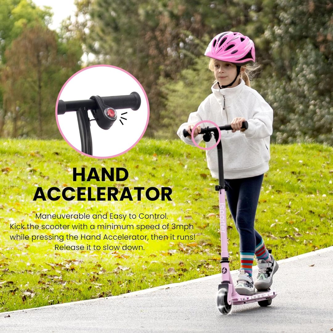 ISPORTER G2 Electric Scooter Pink - Wild Willy