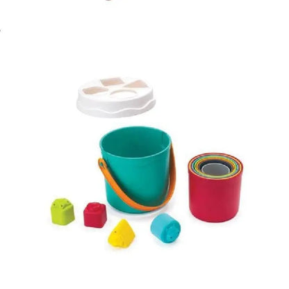 Infantino Shape Sorting Stack N Nest Buckets
