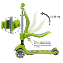 KICK N ROLL 3 Wheels Foldable New Lamborghini Style Glowing Deck