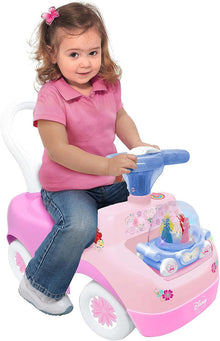 KIDDIELAND Sparkle & Spin Disney Princess Ride On