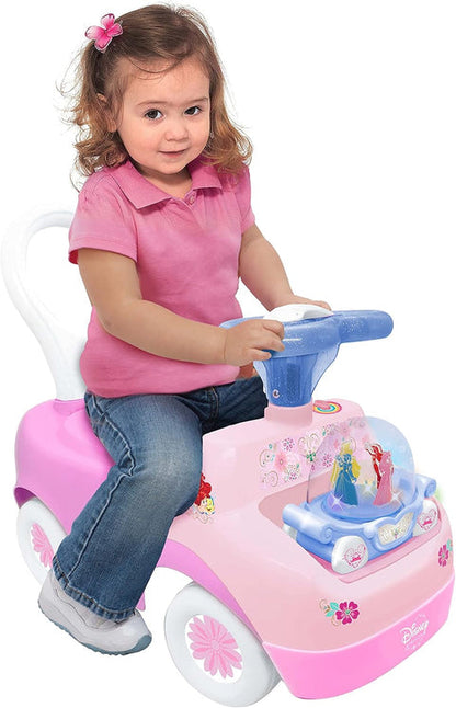KIDDIELAND Sparkle & Spin Disney Princess Ride On
