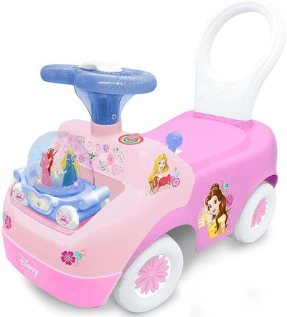 KIDDIELAND Sparkle & Spin Disney Princess Ride On