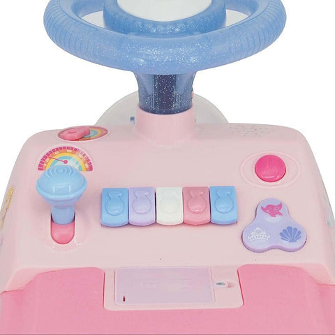 KIDDIELAND Sparkle & Spin Disney Princess Ride On