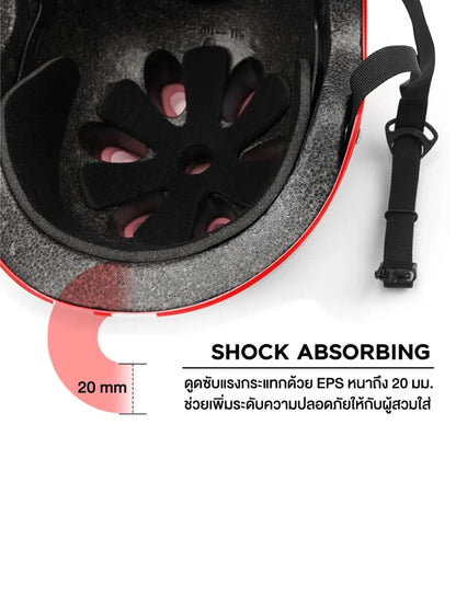 Kick n Roll Sporting Helmet Pink