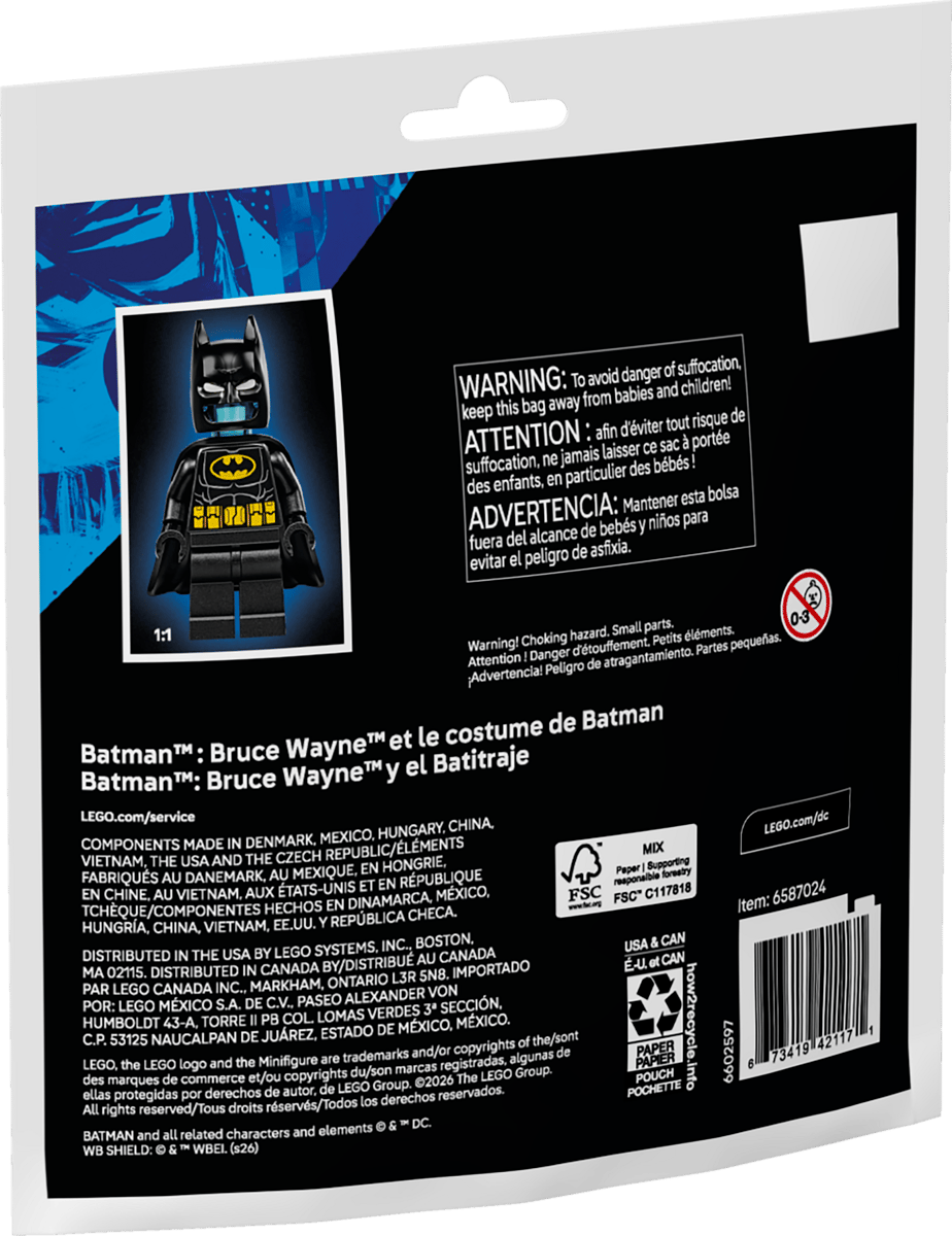 LEGO Batman Bruce Wayne and The Batsuit - Wild Willy