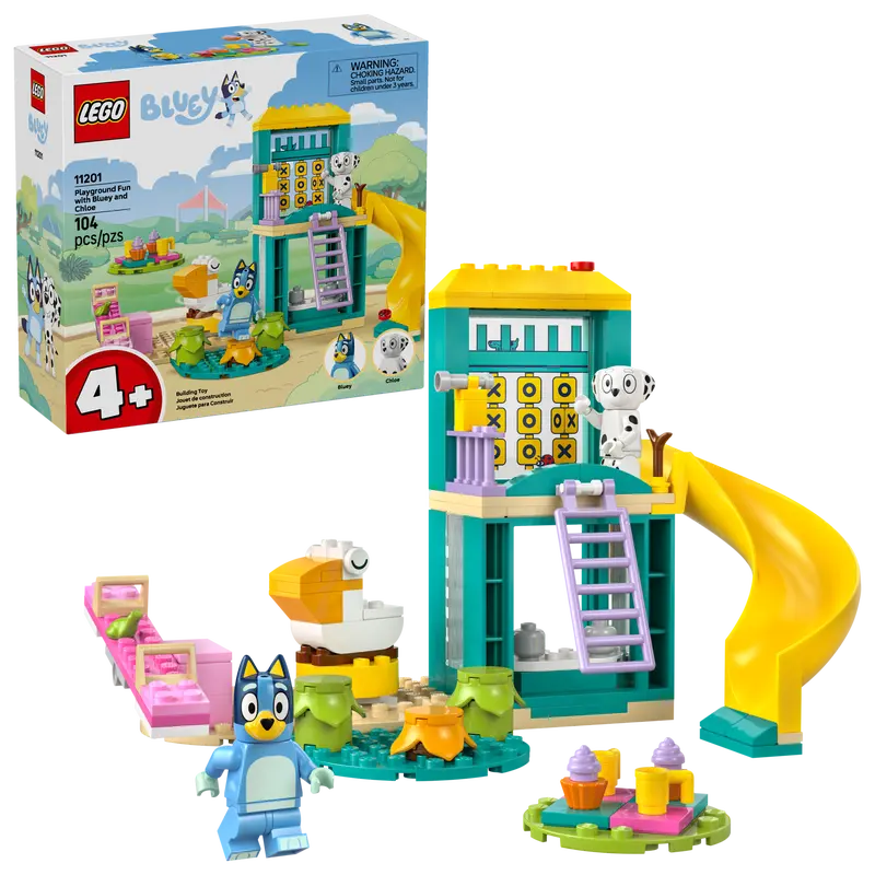 LEGO Bluey Playground Fun with Bluey & Chloe 11201