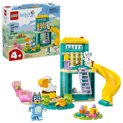 LEGO Bluey Playground Fun with Bluey & Chloe 11201