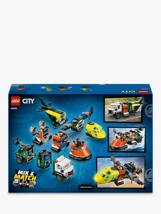 LEGO City Airplane, Service Truck & Hovercraft Remix