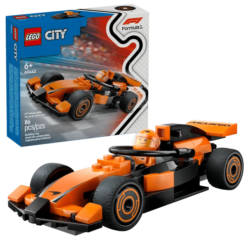 LEGO City F1 Driver with McLaren Race Car 60442