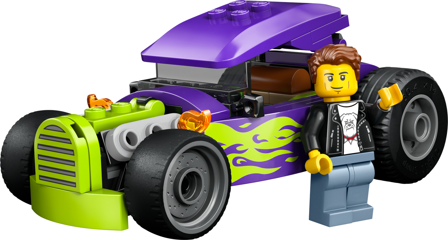 LEGO City Great Vehicles vs. Hot Rod 60485