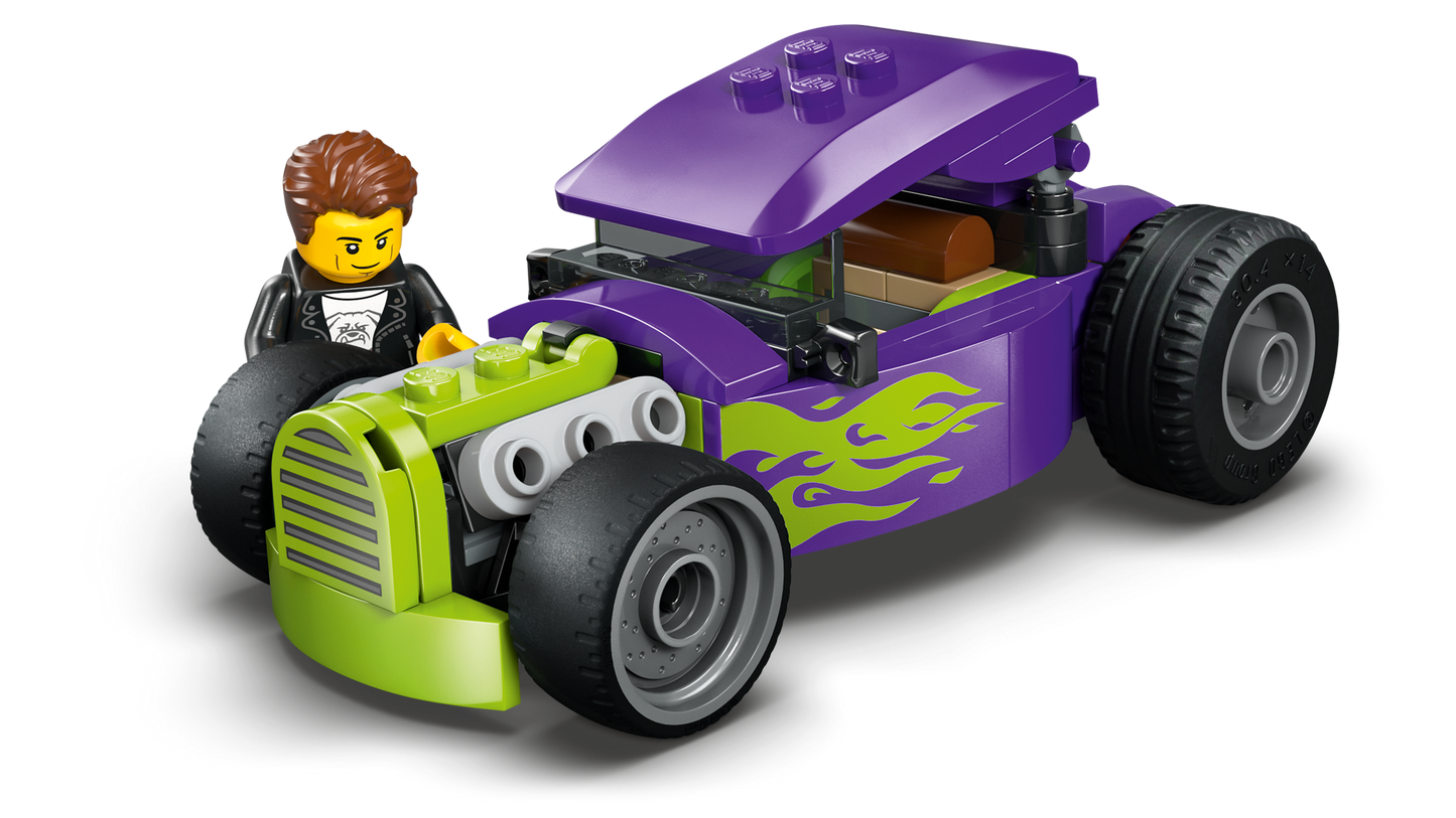 LEGO City Great Vehicles vs. Hot Rod 60485