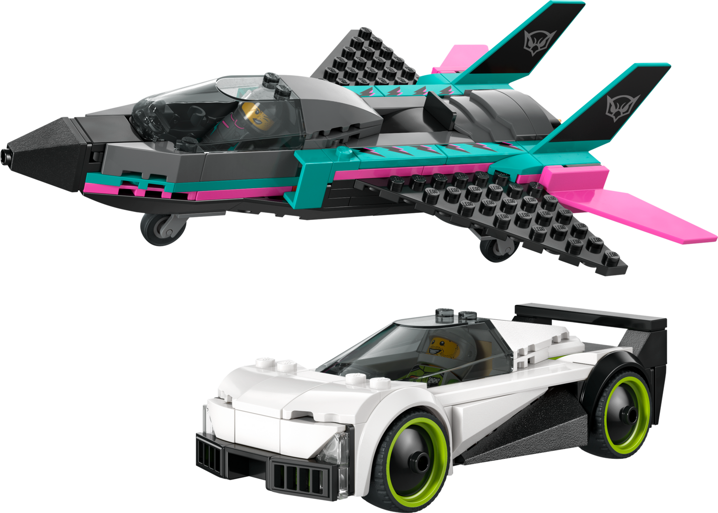 LEGO City Jet vs Car 60489