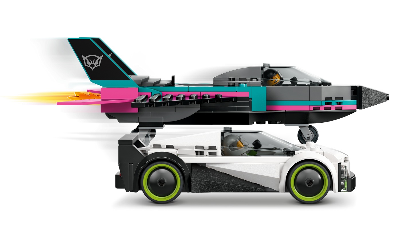LEGO City Jet vs Car 60489