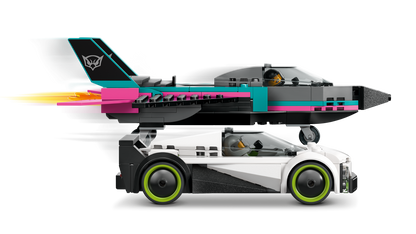 LEGO City Jet vs Car 60489