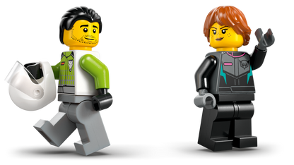LEGO City Jet vs Car 60489