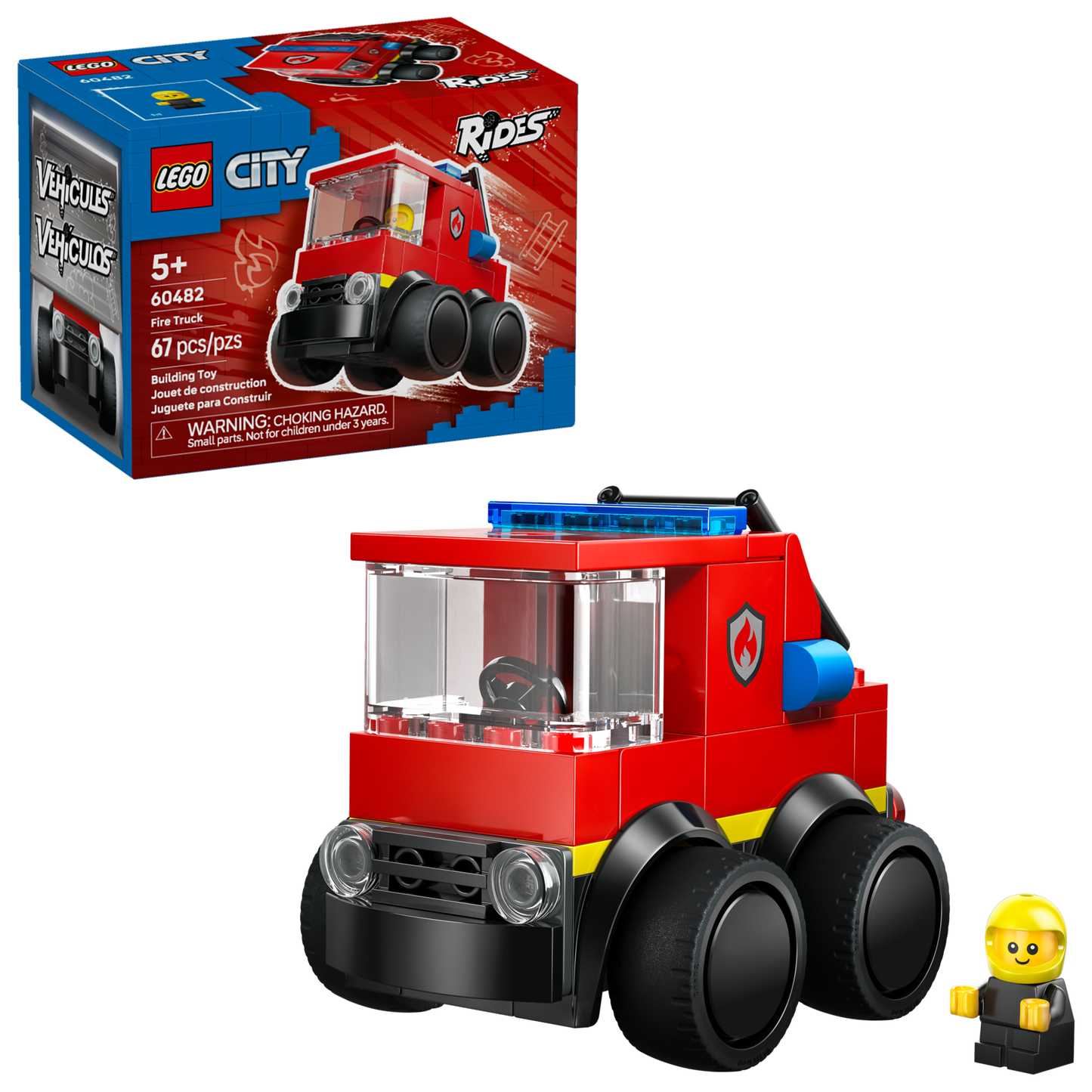 LEGO City Rides Fire Engine 60482