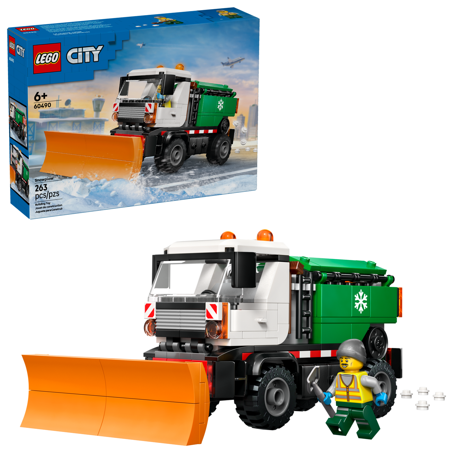 LEGO City Snowplough 60490