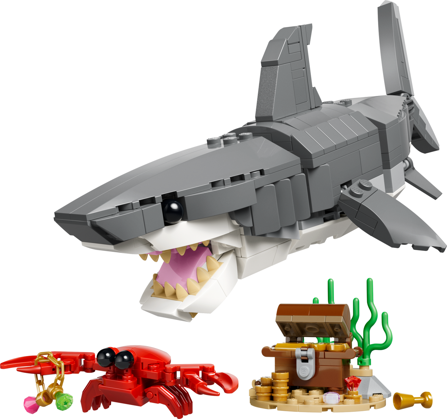 LEGO Creator Fierce Shark with a Treasure Chest 31381