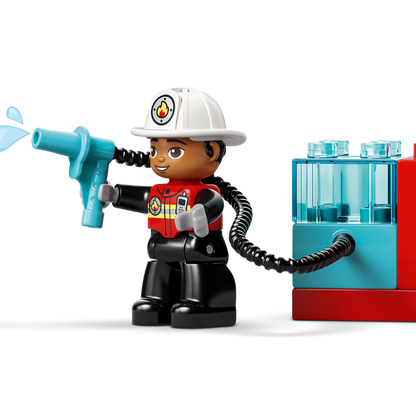 LEGO DUPLO Fire Engine with Hose & Firefighter 10473