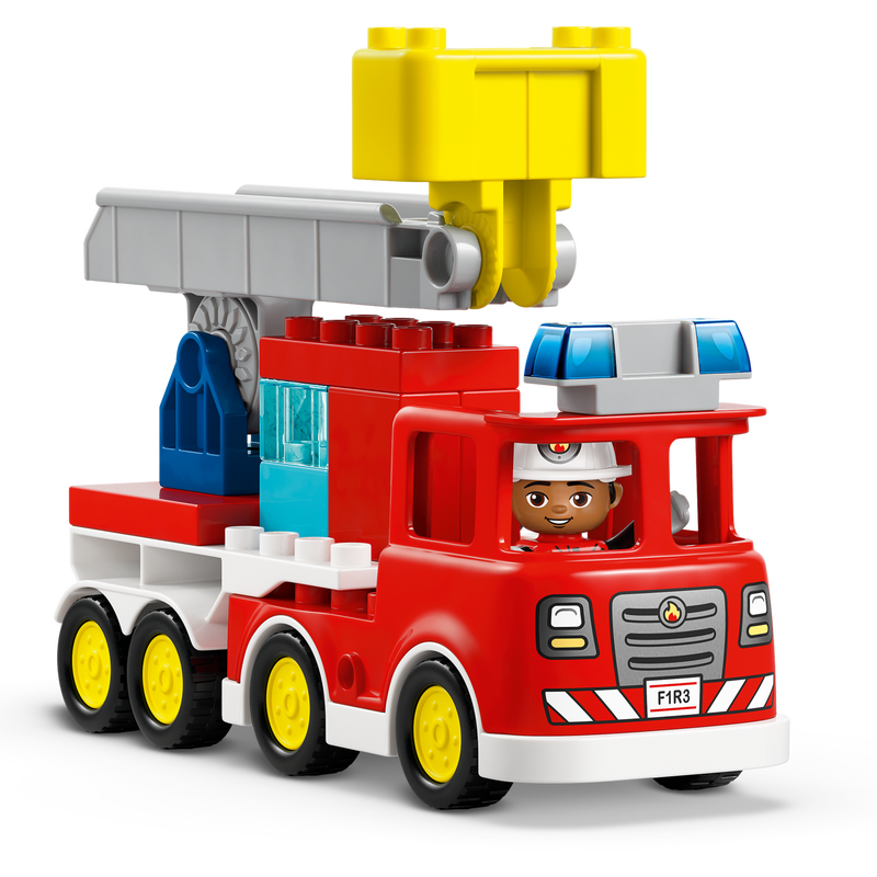 LEGO DUPLO Fire Engine with Hose & Firefighter 10473