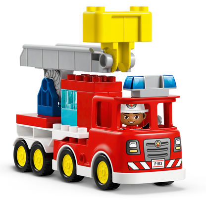 LEGO DUPLO Fire Engine with Hose & Firefighter 10473