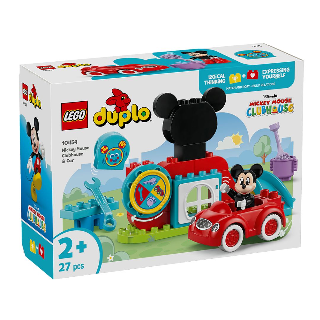 LEGO DUPLO Mickey Mouse Clubhouse & Car 10454