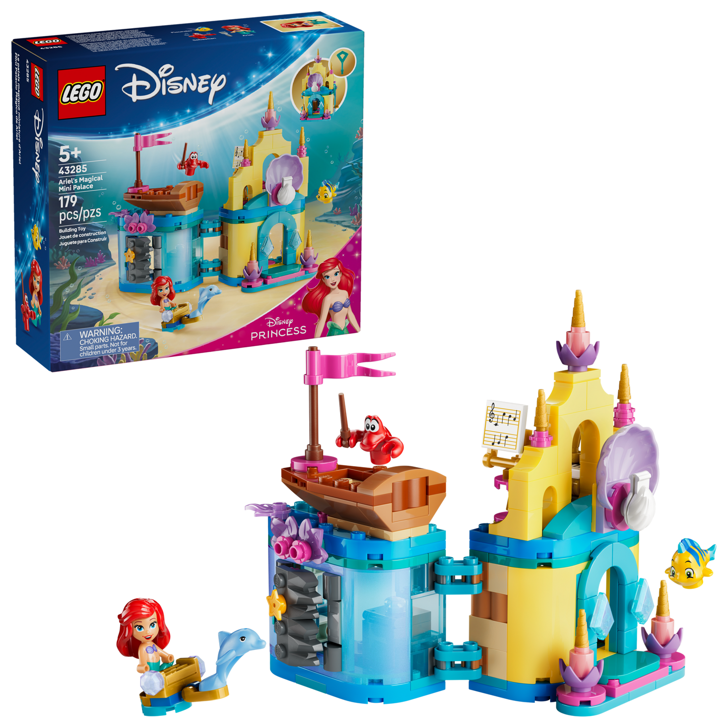 LEGO Disney Ariel's Magical Mini Palace 43285