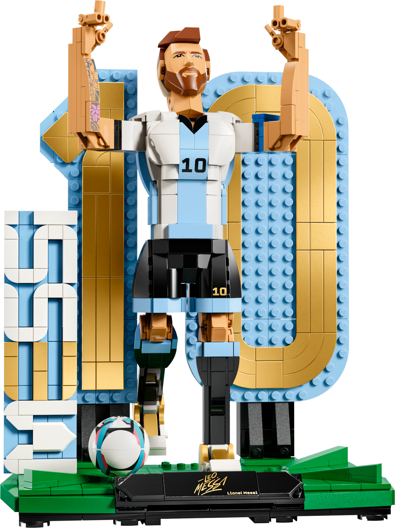 LEGO Editions Lionel Messi Soccer Legend 43015