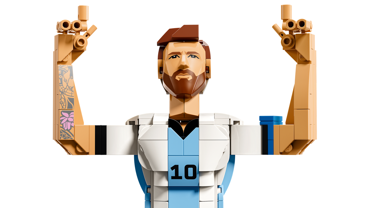 LEGO Editions Lionel Messi Soccer Legend 43015