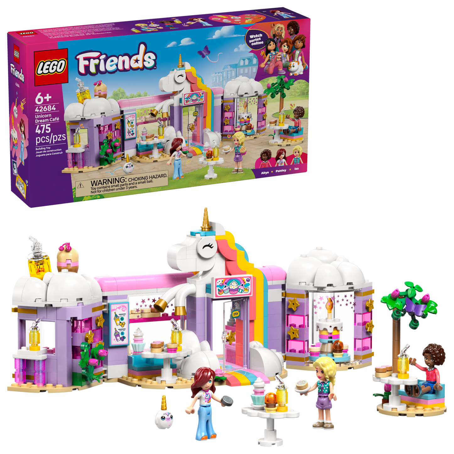 LEGO Friends Unicorn Dream Cafe 42684