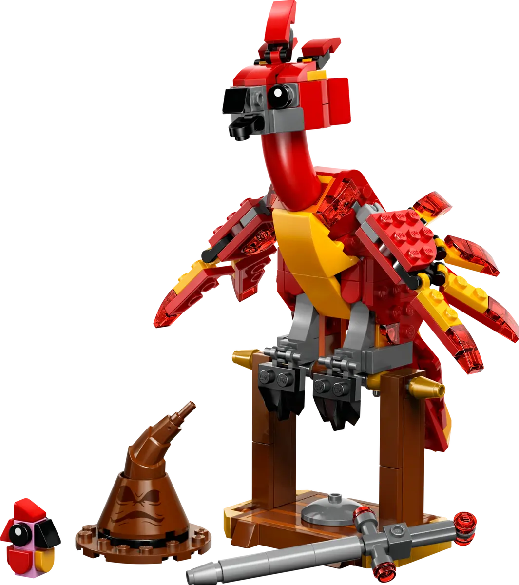 LEGO Harry Potter Fawkes Dumbledore's Phoenix