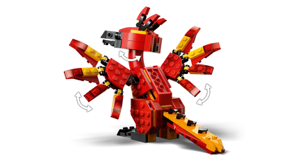 LEGO Harry Potter Fawkes Dumbledore's Phoenix