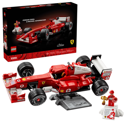 LEGO Icons Ferrari F2004 Michael Schumacher 11375