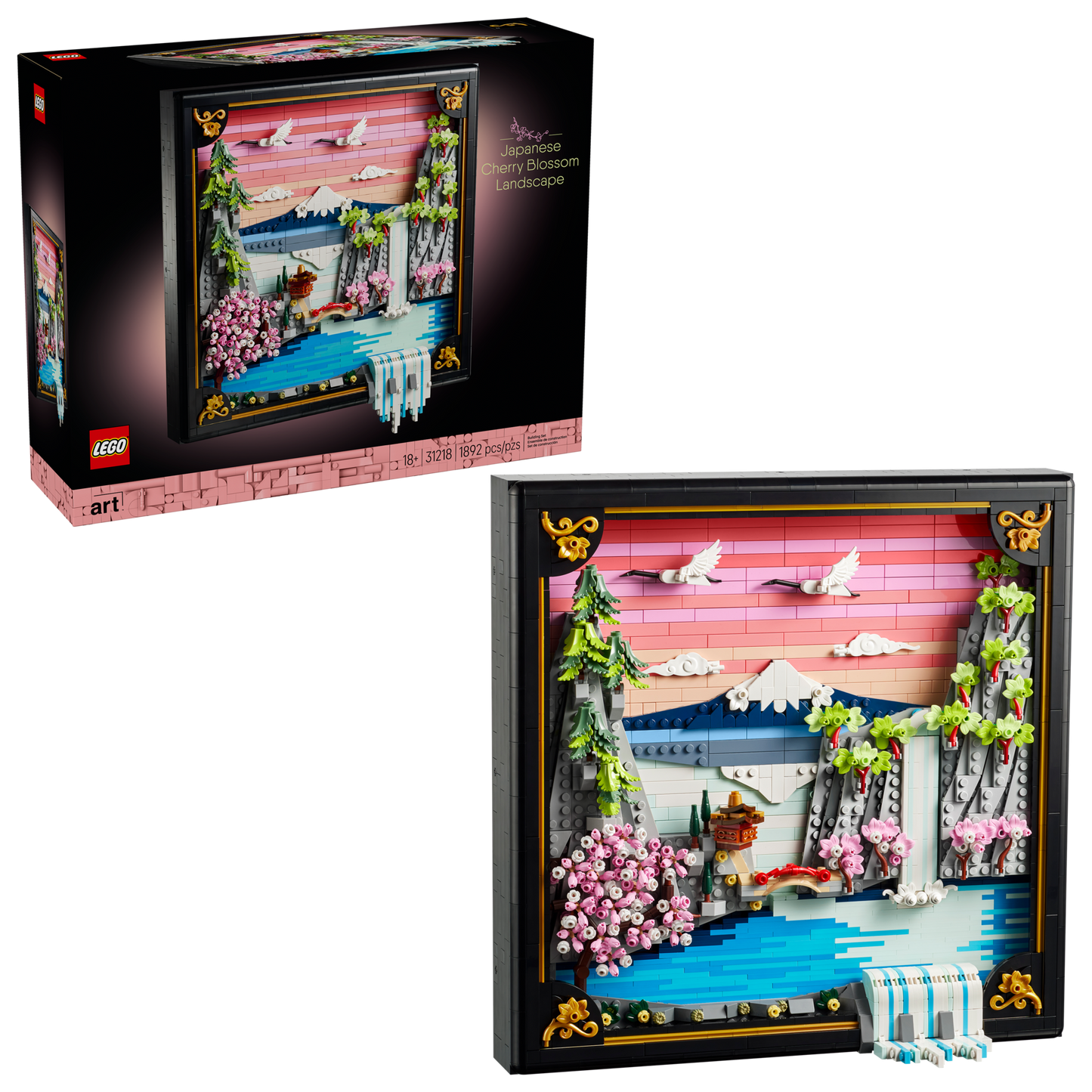 LEGO Japanese Cherry Blossom Landscape 31218
