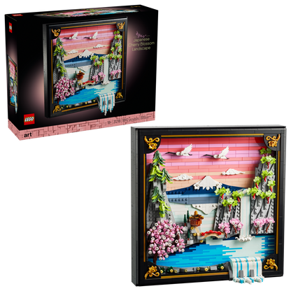 LEGO Japanese Cherry Blossom Landscape 31218