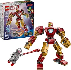 LEGO Marvel Iron Man Mech vs Ultron 76307