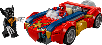 LEGO Marvel Spiderman Car vs Venomized Wolverine 76336