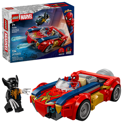 LEGO Marvel Spiderman Car vs Venomized Wolverine 76336