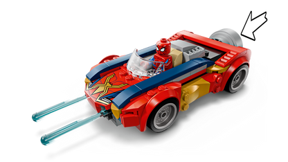 LEGO Marvel Spiderman Car vs Venomized Wolverine 76336