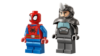 LEGO Marvel Spidey On His Motorcycle VS Rhino 11206