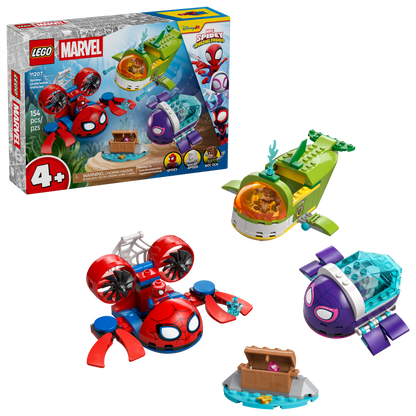 LEGO Marvel Spidey Underwater Vehicles 11207
