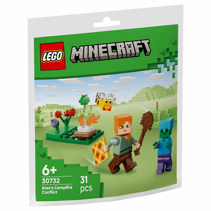 LEGO Minecraft Alex's Campfire Conflict - Wild Willy