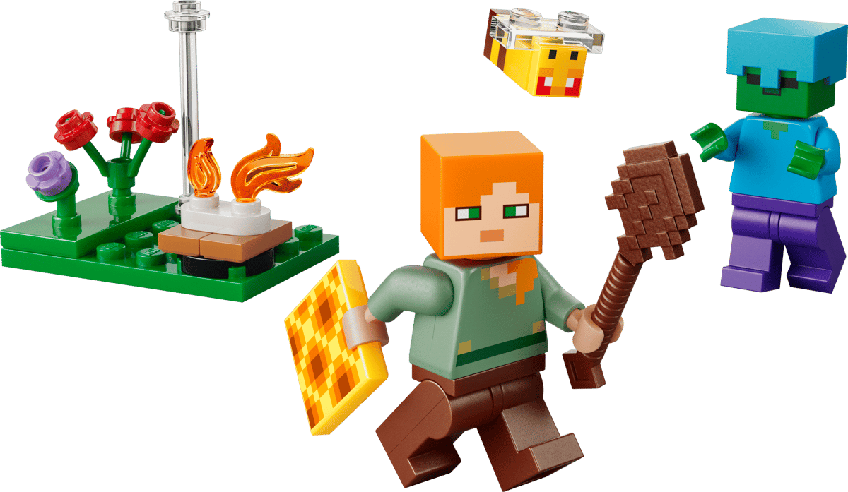 LEGO Minecraft Alex's Campfire Conflict - Wild Willy