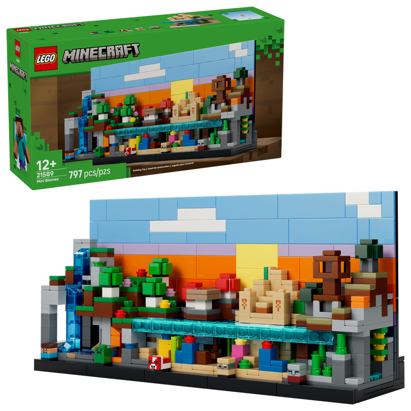 LEGO Minecraft Mini Biomes 21589